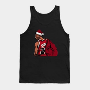 BASKETBALLART -23 GOAT CHRISTMAS Tank Top